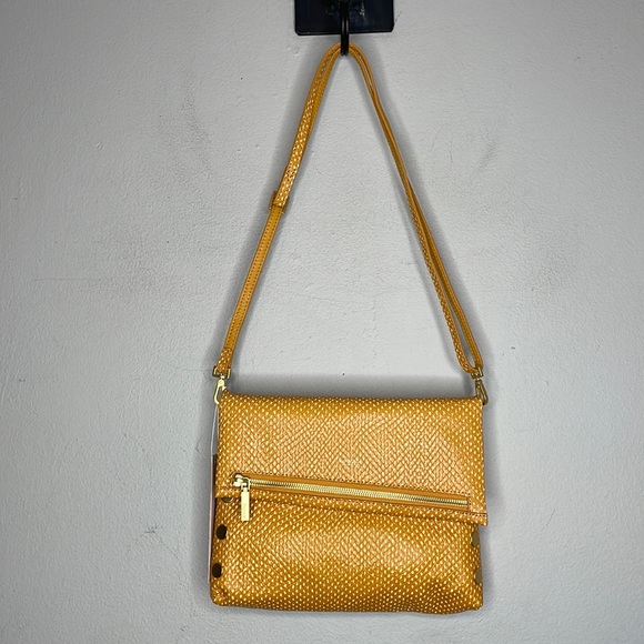 Hammitt | VIP Medium Apricot Snake Gold Brushed Crossbody Bag NWT - Picture 3 of 10
